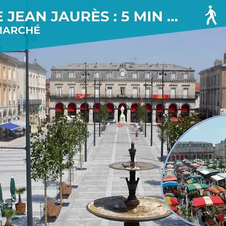 Lejlighed L'intemporel - Grand T2 Climatise, Terrasse Couverte En Hypercentre