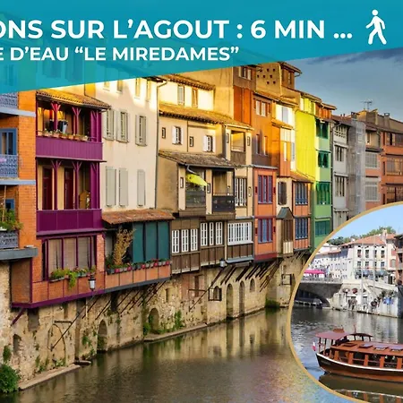 Apartman L'intemporel - Grand T2 Climatise, Terrasse Couverte En Hypercentre *